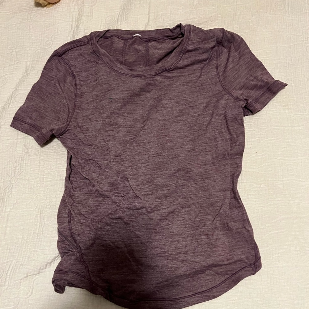 Dark purple lululemon size 4 top